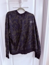 Nike Athletics Camouflage Pullover Sweatshirt Men's XL Long Sleeve with Patch