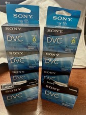 SONY Mini DV Premium 60 min DVC Digital Video Cassette Tapes Lot Of 14