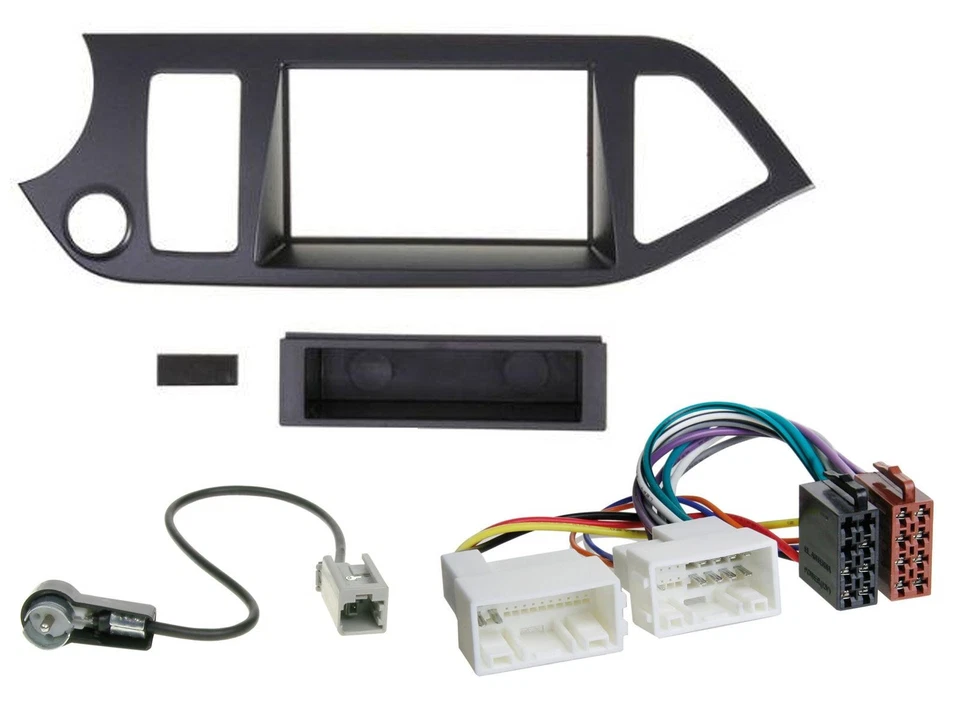 JVC Bluetooth USB DAB MP3 Autoradio für Kia Picanto ab 2011 Start-Stop - Bild 3 von 4