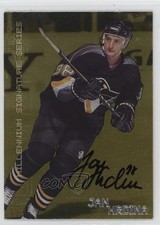 1999 ITG Be A Player Millennium Signature Series Gold Jan Hrdina #195 Auto 05u8
