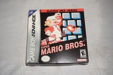 Super Mario Bros Classic NES (Gameboy Advance GBA Game Boy) Complete Authentic
