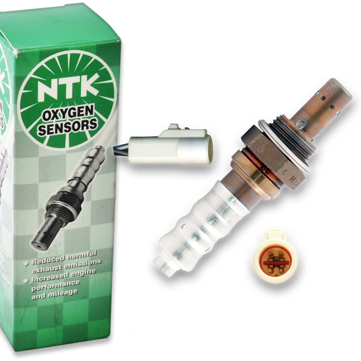 NGK NTK Downstream O2 Oxygen Sensor for 2001-2004 Ford Escape 2.0L L4 - vg