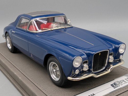 Maquetas de coches 1:18 BBR Ferrari 375 AM Ex G. Agnelli Blue 23/50 embalaje original - Imagen 8 de 22