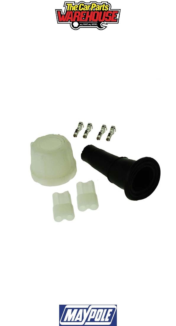 Maypole 804PW Radex White 4 Pin Plug Kit