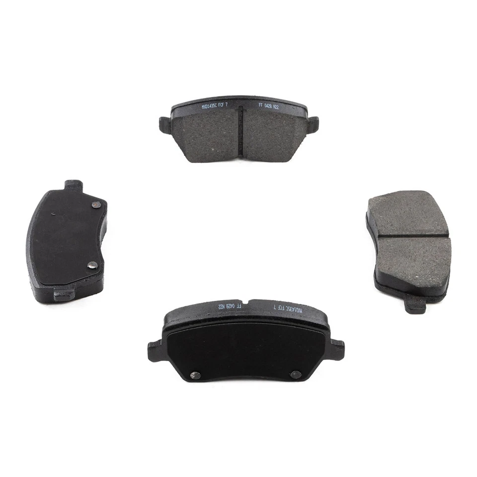 Juego de pastillas de freno de disco delanteras traseras zapata de freno de tambor para Nissan Micra 2005-2007 Foto 2 de 4