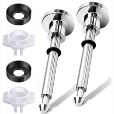 Tub Spout Diverter Repair Kit, Universal Replacement for Chrome