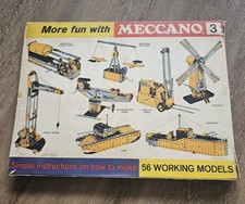 Vintage Meccano Highway Vehicles Set 3 1964-1969 Incomplete Set Boxed