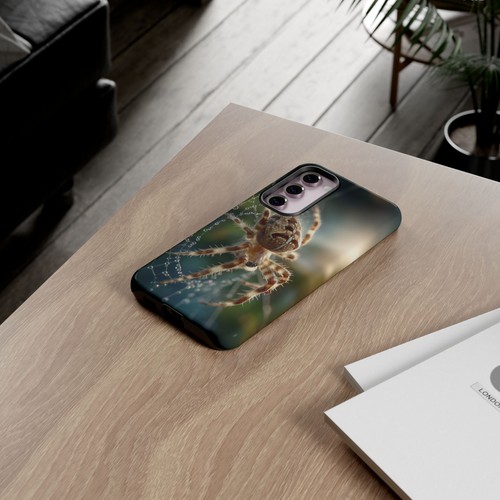 Brown Spider Wet Dew Web Phone Case for iPhone, Samsung Galaxy, Pixel - 第 187/241 張圖片