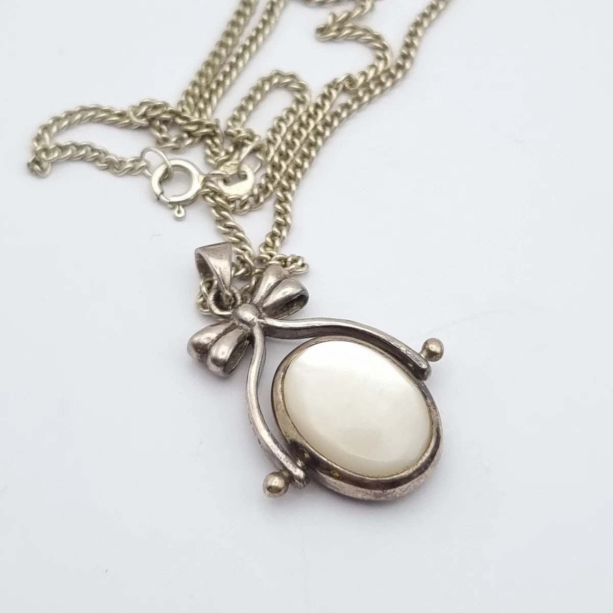 Silver Vintage & Antique Necklaces for sale | eBay UK