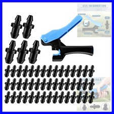 51 Pcs Drip Irrigation Hole Punch Tool Set, Drip Irrigation Punch Tool 50 Pcs...