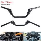 Steel Handlebar 5.5" For Harley Softail Low Rider S ST Breakout Heritage 2025-26