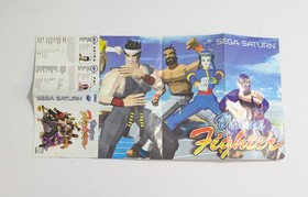 Virtua Fighter Sega Saturn Tested Working