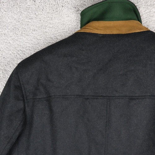 KAISERALM HERREN WOLLJACKE Gr. 58 2XL DUNKELGRAU TRACHTENJACKE DRINDL - Bild 9 von 10