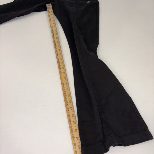 Aeropostale Size 2 Junior Low Rise Flare Pants Black Wide Leg Career Women's NEW - Picture 7 of 21