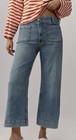 Anthropologie  Colette Crop High-Rise Wide-Leg Jeans by Maeve size 29T  — photo 1