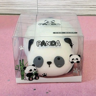 White/Black Panda Squishy Stress Relief Fidget Squeeze Ball 