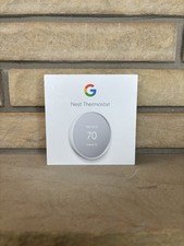Google Nest Smart Thermostat, Snow - GA01334-...