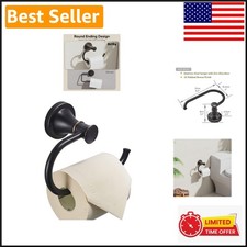Elegant Wall-Mounted Toilet Paper Holder in Oil Rubbed Bronze - Modern Design