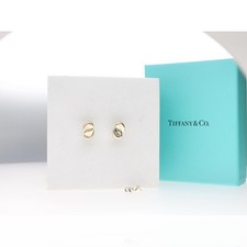 Tiffany Und Co. Tropfen Ohrstecker Silber