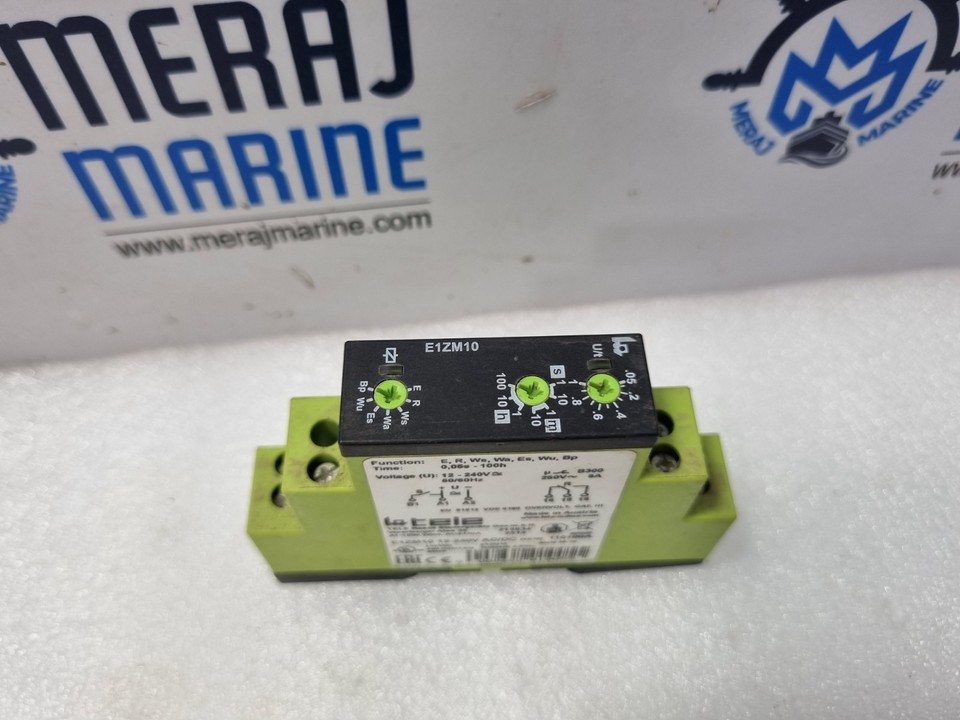 Tele Haase Relé Temporizador 12-240V AC/DC Tiempo 0,05s-100h E1ZM10 | eBay