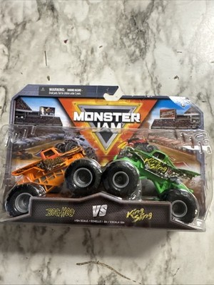 Monster Jam Truck - Bog Hog vs King Sling - 2 Pack - Series 30 - New In Box
