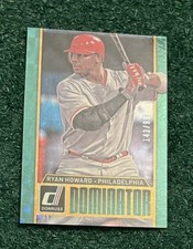 RYAN HOWARD - 143/999 - 2015 DONRUSS ELITE DOMINATOR INSERT CARD # 13 - MLB