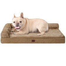 Orthopedic Dog Bed Medium Size Dogs, Memory Foam Dog Bed with Washable Remova...