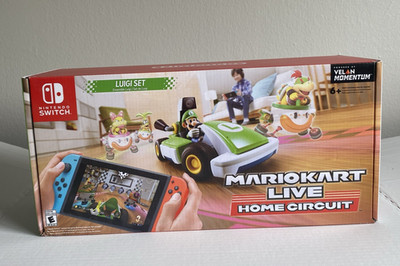 Mario Kart Live: Home Circuit Luigi Set Nintendo Switch New