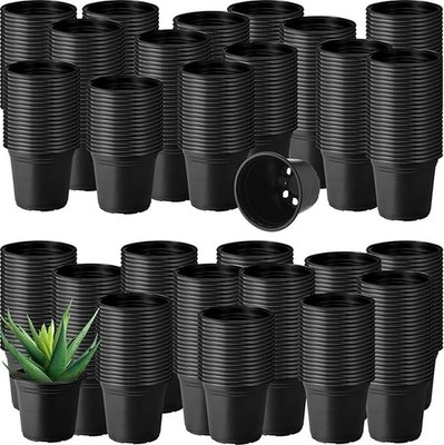 1500 Pcs Plastic Plants Nursery Pots - Seed Starting and Seedling Planters with