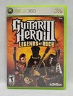 Guitar Hero III Legends of Rock - XBOX 360 - Complete w/ Manual - CIB - Tested