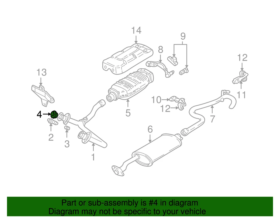 正品排气管到歧管垫圈 88891734 — 第 3/3 张图片
