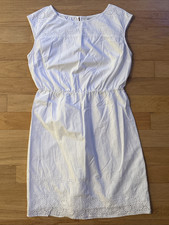 Old navy White Eyelet Fully-Lined Sundress - Women's Size L