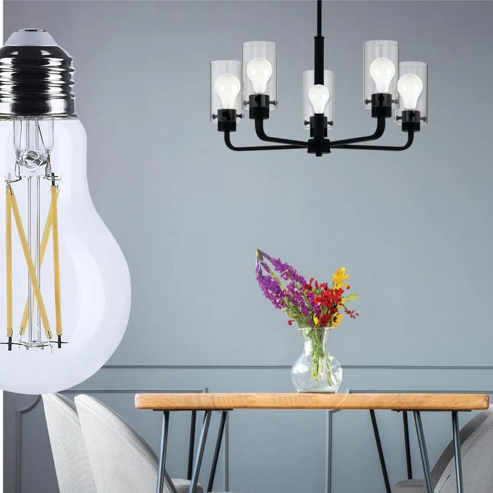 SATCO S12469 - 10.5 Watt A19 LED Light Bulbs - 3500K - 120 Volts (6 Pack) - Image 3 of 4