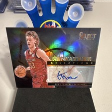 Panini Select 2024-25 Signature Selections Luke Travers Cavaliers Prizm Auto