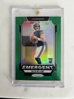 Caleb Williams 2024 Panini Prizm Emergent Green RC #1