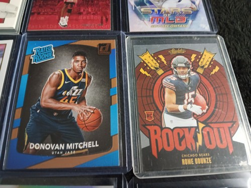 ENORME LOTTO COLLEZIONE PREMIUM 300+ CARD GRADED PSA 1/1 AUTO ROOKIE SPORT RC LOADED - Foto 8 di 17