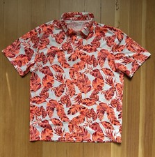Under Armour The Playoff Polo Golf Shirt Floral Men s Large AOP