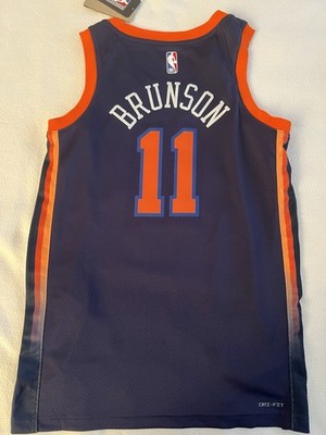NBAユニフォーム　40000円 NY KNICKS JALEN BRUNSON BASKETBALL JERSEY SWINGMAN 40 SMALL NBA
