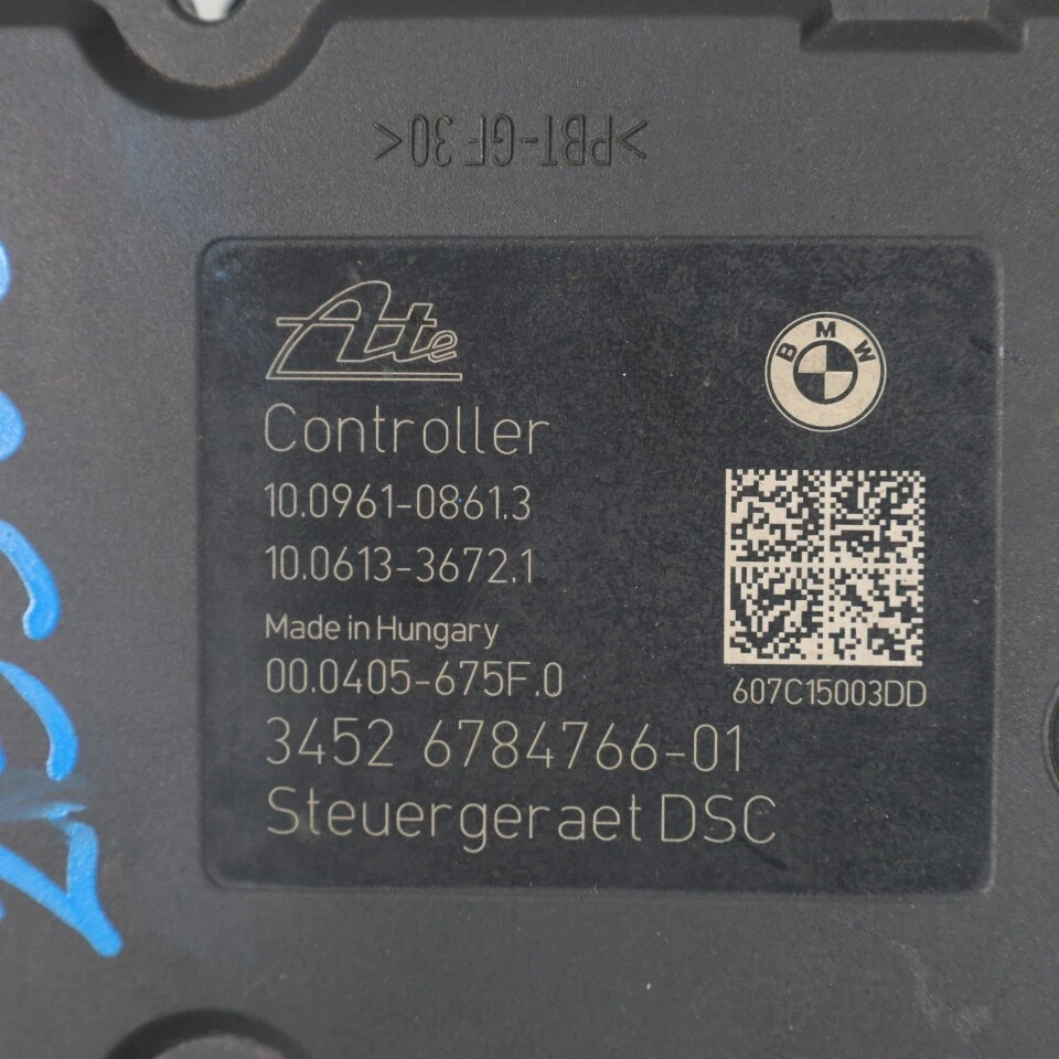 BMW 128i 135i 328i 335i 2008 ABS bomba de freno antibloqueo DSC OEM usada Foto 3 de 4