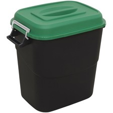 Sealey Refuse/Storage Bin 75L - Green