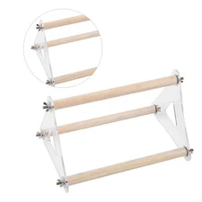 Bird Parrot Funny Stand Toy Parrot Activity Triangular Stand Pet Supplies