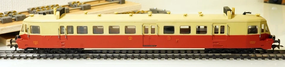 AS M 003 ECHELLE HO 1/87 SNCF AUTORAIL ADN X 23145 EPOQUE 3 SANS BOITE - Photo 3/4