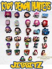 KPOP DEMON HUNTERS Shoe Charms Jibbitz - PICK YOUR JIBBITZ!