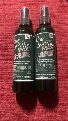  2-Eco Lips Bug Soother Max Natural Bug Repellent Spray  4 Fl Oz