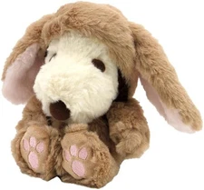 Nakajima Corporation FUWAKUTA Snoopy Lop-Eared Bunny Brown Plush Toy
