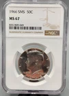 1966 SPECIAL MINT SET (SMS) KENNEDY HALF DOLLAR NGC MS 67 Certified Coin