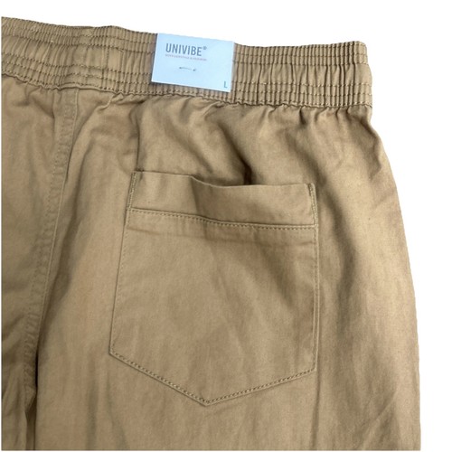 Youth Boys Univibe Drawstring Jogger Pants Size L Whole Grain Brown NWT - Picture 7 of 7
