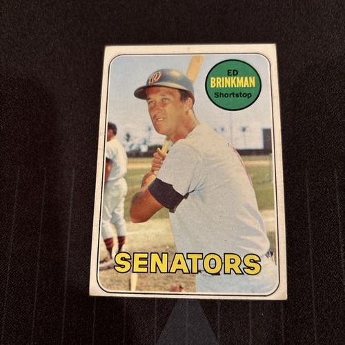 1969 Topps #153 Ed Brinkman - 第 1/6 張圖片