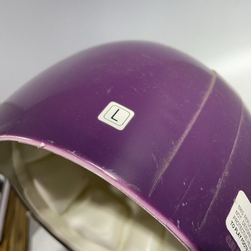 Casco vintage Riddell tamaño completo RÉPLICA GRANDE Minnesota Vikings años 70-80 - Imagen 8 de 11