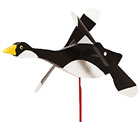 Amish Crafted Whirlybird Whirligig Garden Stake Wind Spinner - Canadian Goose